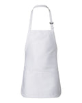 Q-Tees Full-Length Apron with Pouch Pocket - Q4250 - Picture 20 of 22