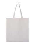 Q-Tees Promotional Tote, Heavy Cotton Canvas Tote Bag - Q800