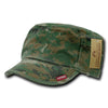 GI Cap BDU Fatigue Hat Zipper Military Patrol Cap - Rapid Dominance R05