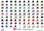 Lot of 50 Hats Richardson 112 Classic Premium Trucker Hat, Snapback - Picture 3 of 97