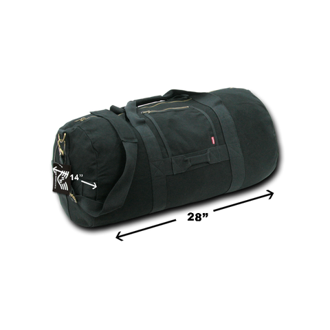 Rapid Dominance Tactical Heavy Duffle Bags, Patrol Ready, Canvas GI Bag, Medium, 70L - R32