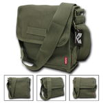 Rapid Dominance Military Field Bag, Tactical Shoulder Bag, Canvas Army Bag - R34