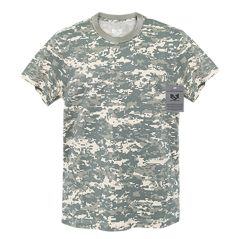 Camo T Shirt Camouflage Military Shirt 100 Cotton Rapid Dominance R38 ACU Camo S