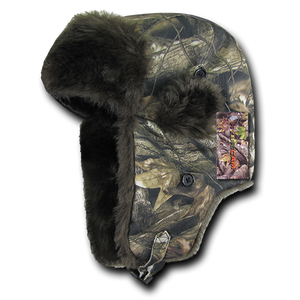 Hybricam Camo Aviator Hat, Faux Fur Trapper Hat, Bomber Hat - Rapid Dominance R42 - 