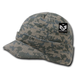 Camo Beanie Jeep Knit Watch Cap Visor GI Military Camouflage - Rapid Dominance R604 - Picture 2 of 4