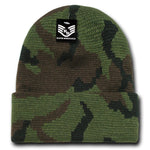 Camo Beanie Knit Cap Camouflage Military Watch Cap - Rapid Dominance R607