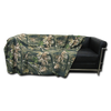 HYBRiCAM Tactical Camo Fleece Blanket, Tree Bark Camouflage Sheet, Cover - Rapid Dominance R63