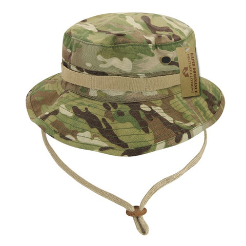 Military Boonie Hat MultiCam Camo Ripstop Tactical Australian Bucket Hat - Rapid Dominance R73