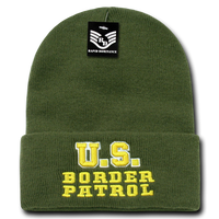 US Border Patrol Law Enforcement Knit Beanie Cap - R81