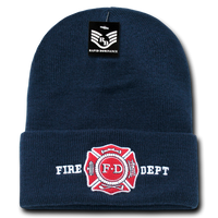 Fire Department Firefighter Knit Beanie Cap - R81