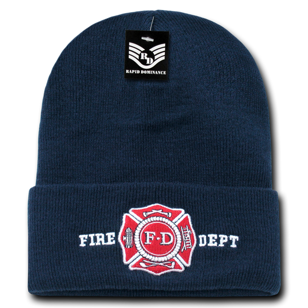 Fire Department Firefighter Knit Beanie Cap - R81