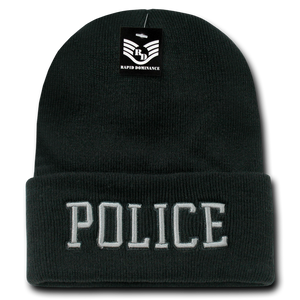Police Law Enforcement Knit Beanie Cap - R81 - 