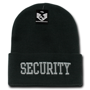 Security Public Safety Knit Beanie Cap - R81 - 