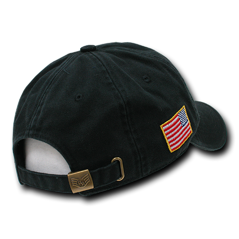 Rapid Dominance USA Military Law Enforcement Flexfit Fitted Embroidere