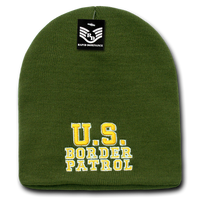 US Border Patrol Law Enforcement Knit Beanie Cap - R90