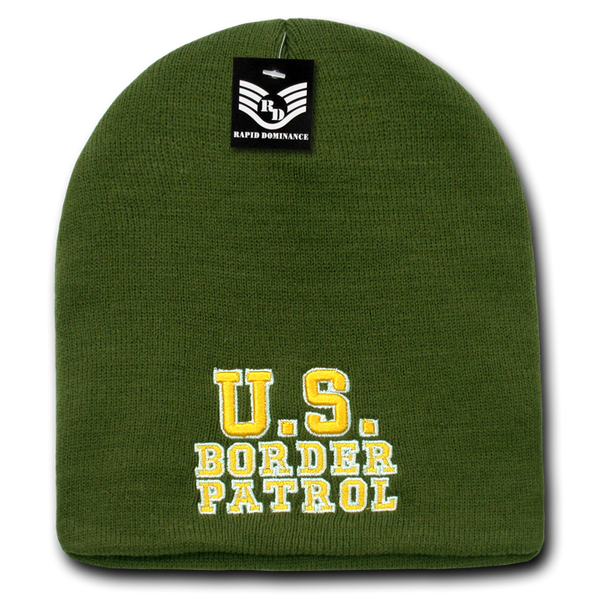 US Border Patrol Law Enforcement Knit Beanie Cap - R90