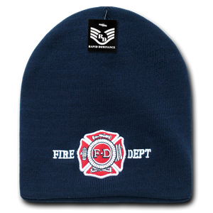 Fire Department Firefighter Knit Beanie Cap - R90 - 