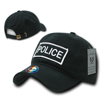 Police Baseball Hat Law Enforcement Public Safety Raid Cap - R91