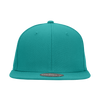 Decky RP1 - Fitted Flat Bill Hat, Retro Fitted Cap (Sizes: 7 3/8 - 7 3/4)