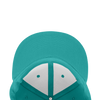 Decky RP1 - Fitted Flat Bill Hat, Retro Fitted Cap (Sizes: 7 3/8 - 7 3/4)