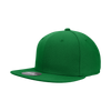 Decky RP1 - Fitted Flat Bill Hat, Retro Fitted Cap (Sizes: 6 7/8 - 7 1/4)