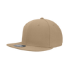 Decky RP1 - Fitted Flat Bill Hat, Retro Fitted Cap (Sizes: 6 7/8 - 7 1/4)