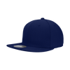 Decky RP1 - Fitted Flat Bill Hat, Retro Fitted Cap (Sizes: 7 3/8 - 7 3/4)