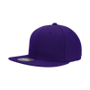 Decky RP1 - Fitted Flat Bill Hat, Retro Fitted Cap (Sizes: 7 3/8 - 7 3/4)