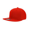 Decky RP1 - Fitted Flat Bill Hat, Retro Fitted Cap (Sizes: 7 3/8 - 7 3/4)