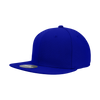 Decky RP1 - Fitted Flat Bill Hat, Retro Fitted Cap (Sizes: 7 3/8 - 7 3/4)