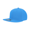 Decky RP1 - Fitted Flat Bill Hat, Retro Fitted Cap (Sizes: 7 3/8 - 7 3/4)