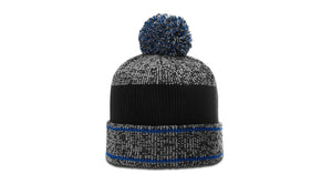 Richardson 148 - Heathered Beanie with Cuff & Pom - 