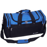Everest Two-Tone Sports Duffel Bag Royal Blue/Black