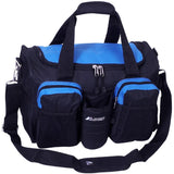 Everest Sports Wet Pocket Duffel Bag Royal Blue / Black