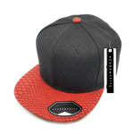Academy Fits Snakeskin 2 Tone Strapback Cap - 4013 - Picture 2 of 9