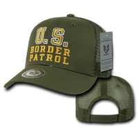 US Border Patrol Trucker Hat Mesh Baseball Cap Customs - Rapid Dominance S77