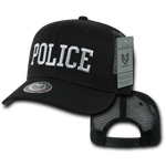 Police Trucker Hat Mesh Baseball Cap Officer Cop Law Enforcement - Rapid Dominance S77