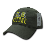 US Border Patrol Hat Relaxed Baseball Cap Customs - Rapid Dominance S78