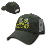 US Border Patrol Hat Relaxed Baseball Cap Customs - Rapid Dominance S78