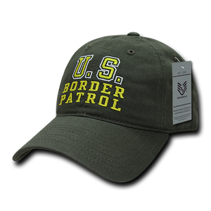 US Border Patrol Hat Relaxed Baseball Cap Customs - Rapid Dominance S78 - 