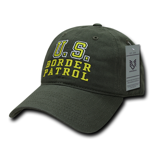 US Border Patrol Hat Relaxed Baseball Cap Customs Rapid Dominance S78
