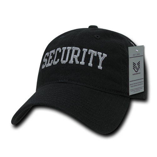 Security Hat Relaxed Baseball Cap Guard Public Safety - Rapid Dominance S78
