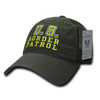 US Border Patrol Trucker Hat Relaxed Mesh Baseball Cap Customs - Rapid Dominance S79