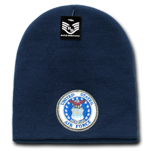 United States Air Force Beanie, Air Force Knit Cap, USAF Beanie, Air Force Emblem - Rapid Dominance S90 - 
