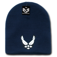 United States Air Force Beanie, Air Force Knit Cap, USAF Beanie, Wings - Rapid Dominance S90 - 