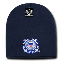 United States Coast Guard Beanie, Coast Guard Knit Cap, USCG Beanie, Coast Guard Seal - Rapid Dominance S90