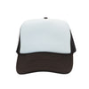Nissun Classic Trucker Baseball Hats Caps Foam Mesh Blank Solid Two Tone Snapback