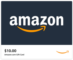 $10.00 Amazon.com eGift Card - Free with Qualifying $400+ Purchase - 