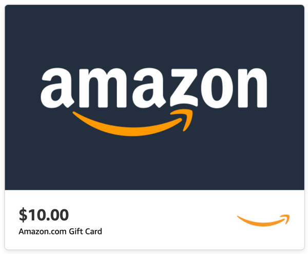 $10.00 Amazon.com eGift Card - Free with Qualifying $400+ Purchase