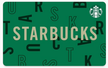 $10.00 Starbucks eGift Card - Free with Qualifying $400+ Purchase